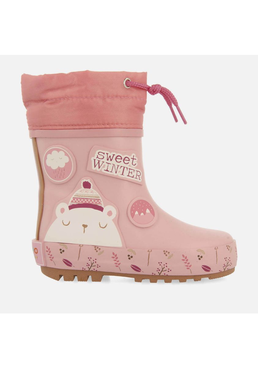 BOTAS DE AGUA PARCHES EMOD - ROSA