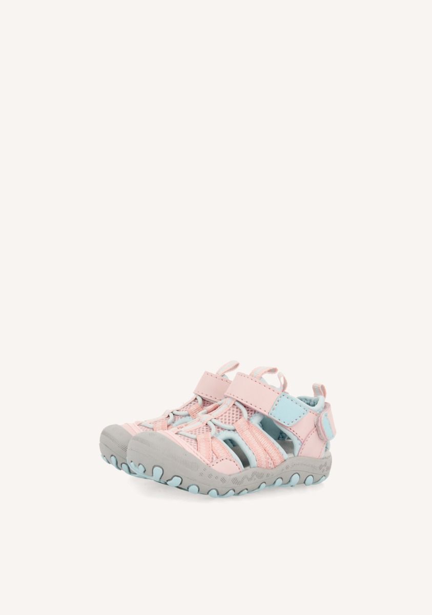 Chanclas deportivas en rosa y gris para niÃ±a TONALA - ROSA