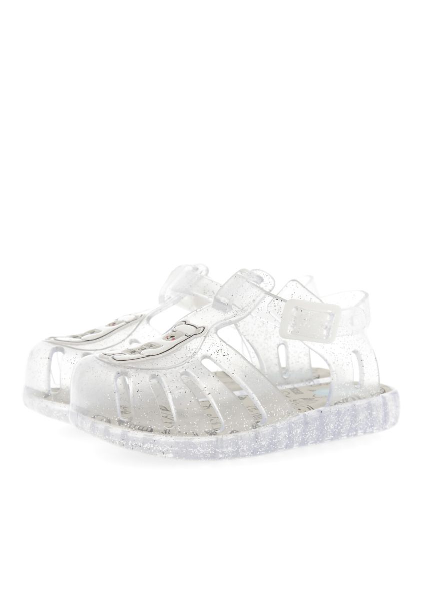 CANGREJERAS BLANCAS CON DETALLE DE OSITO PARA NIÃO NEKIMI  - BLANCO