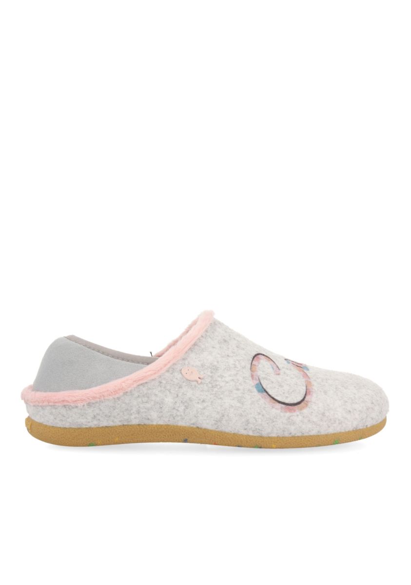 ZAPATILLAS DE ESTAR POR CASA DE LA COLECCIÃN HOT POTATOES BERWANG  - GRIS