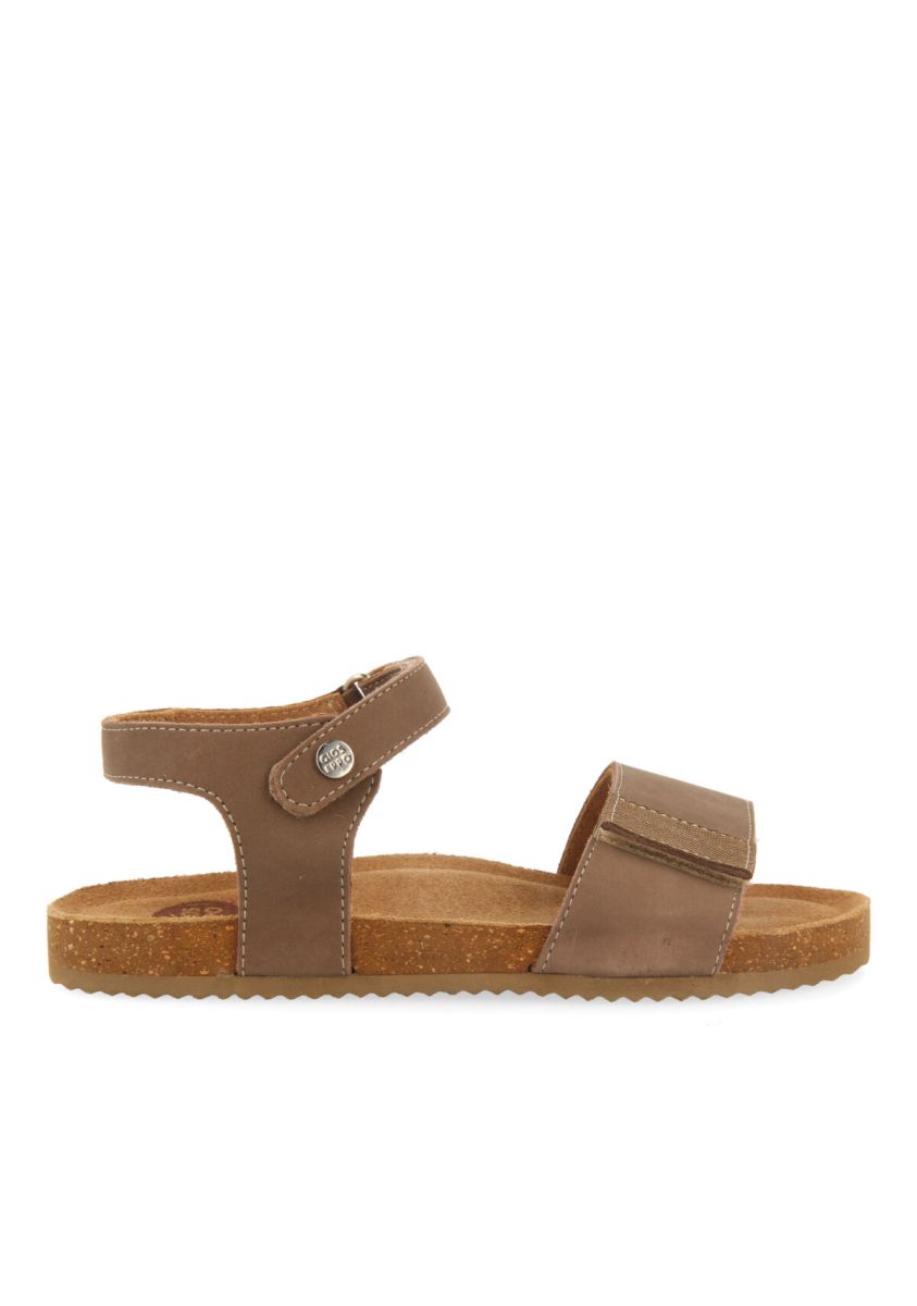 SANDALIAS TIPO BIO DE PIEL COLOR TAUPE PARA NIÃOS LADSON - TAUPE