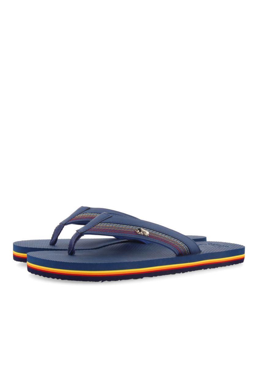 CHANCLAS COLOR AZUL PETRÃLEO PARA HOMBRE VINCES - PETROLEO