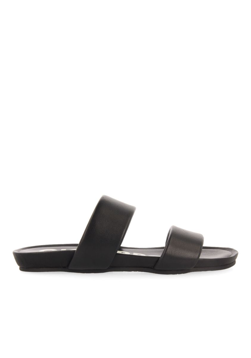 SANDALIAS NEGRAS TIPO BIO PARA MUJER APACE - NEGRO