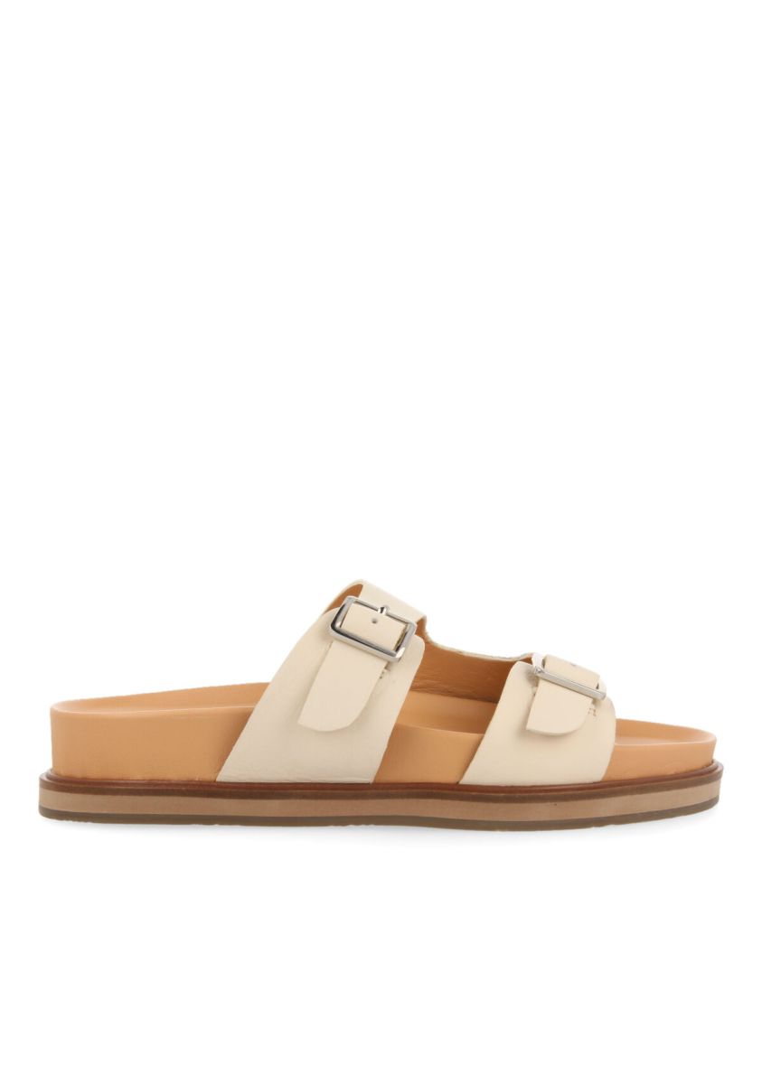 SANDALIAS OFF-WHITE TIPO BIO PARA MUJER ALBURY - OFF-WHITE