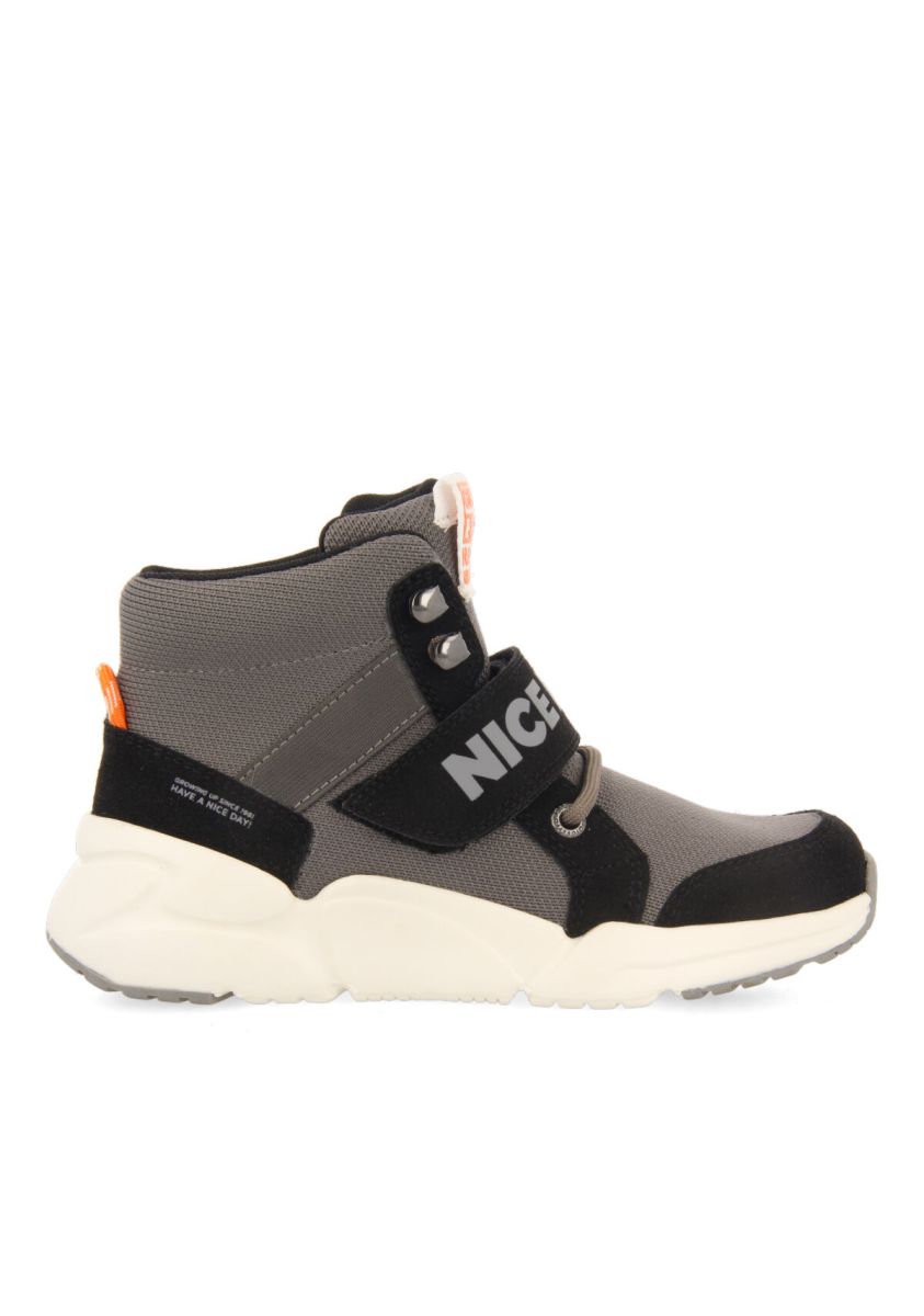 Sneakers tipo calcetÃ­n gris para niÃ±a y niÃ±o tamsalu - GRIS