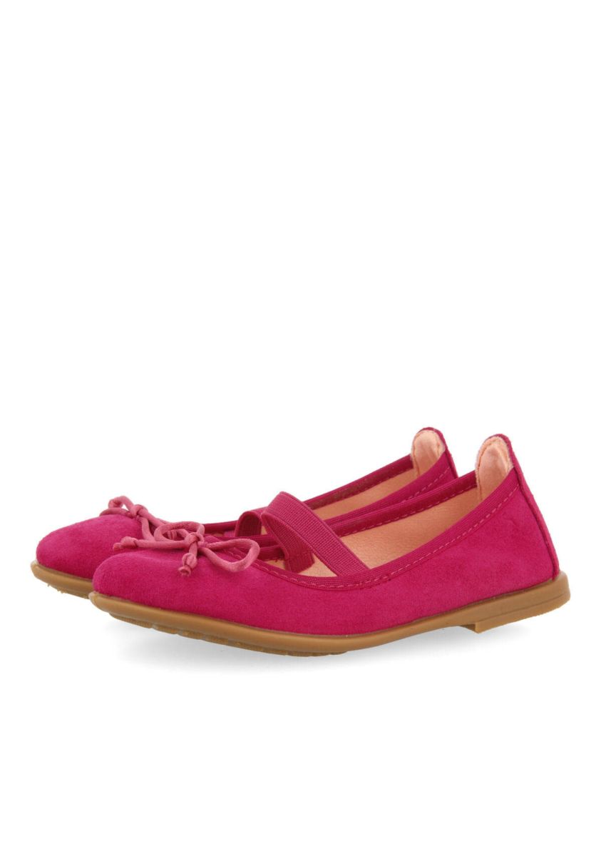 Bailarina de piel fucsia para niña belagua - FUXIA