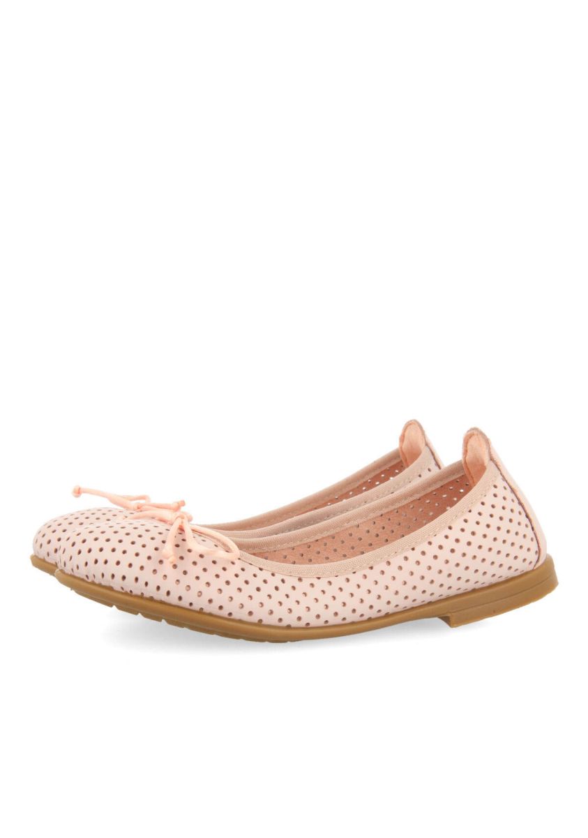 Bailarina de piel rosa para niña aroffe - ROSA