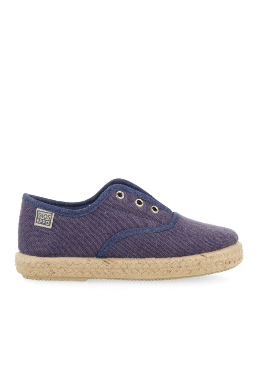 Espadrilles azul marino tipo oxford para bebÃ© farges - MARINO