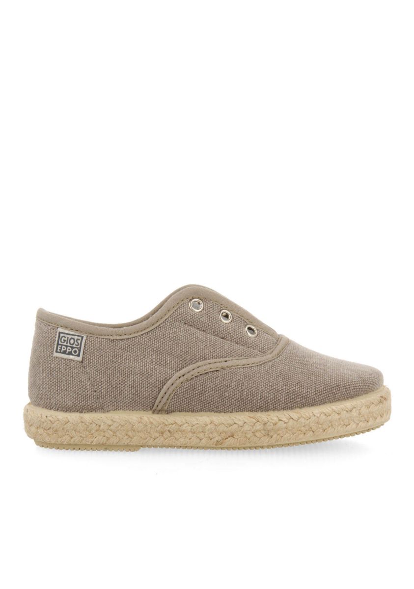 Espadrilles grises tipo oxford para niÃ±o farges - GRIS