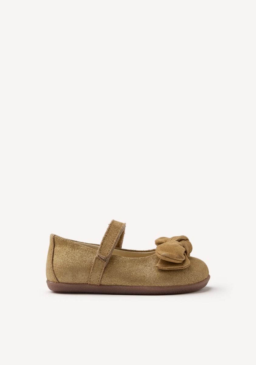 GIOSEPPO BAREFOOT - BAILARINAS PIEL SERRAJE INKSTER - ORO