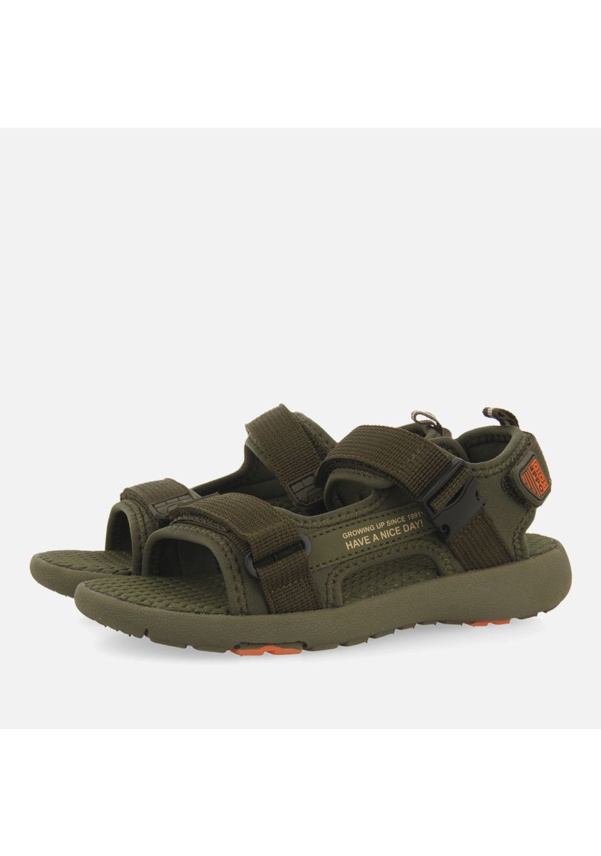 Sandalias kaki de aspecto deportivo para niÃ±o yaviza - KAKI