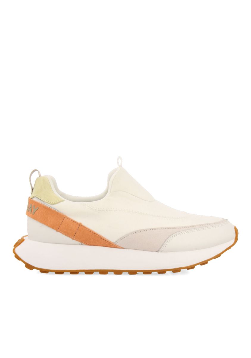 Sneakers blancas estilo slip-on para mujer marusi - BLANCO