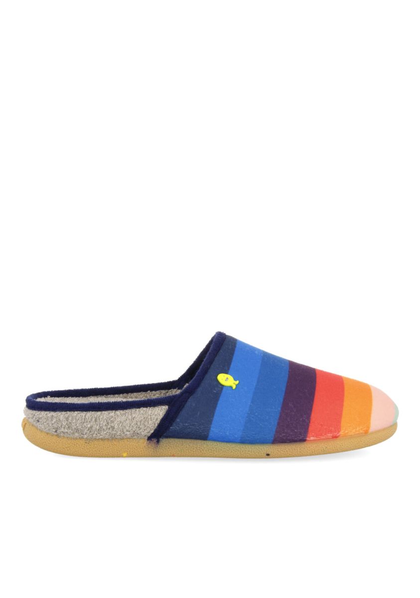 Zapatillas de estar por casa multicolor caetite - MULTICOLOR