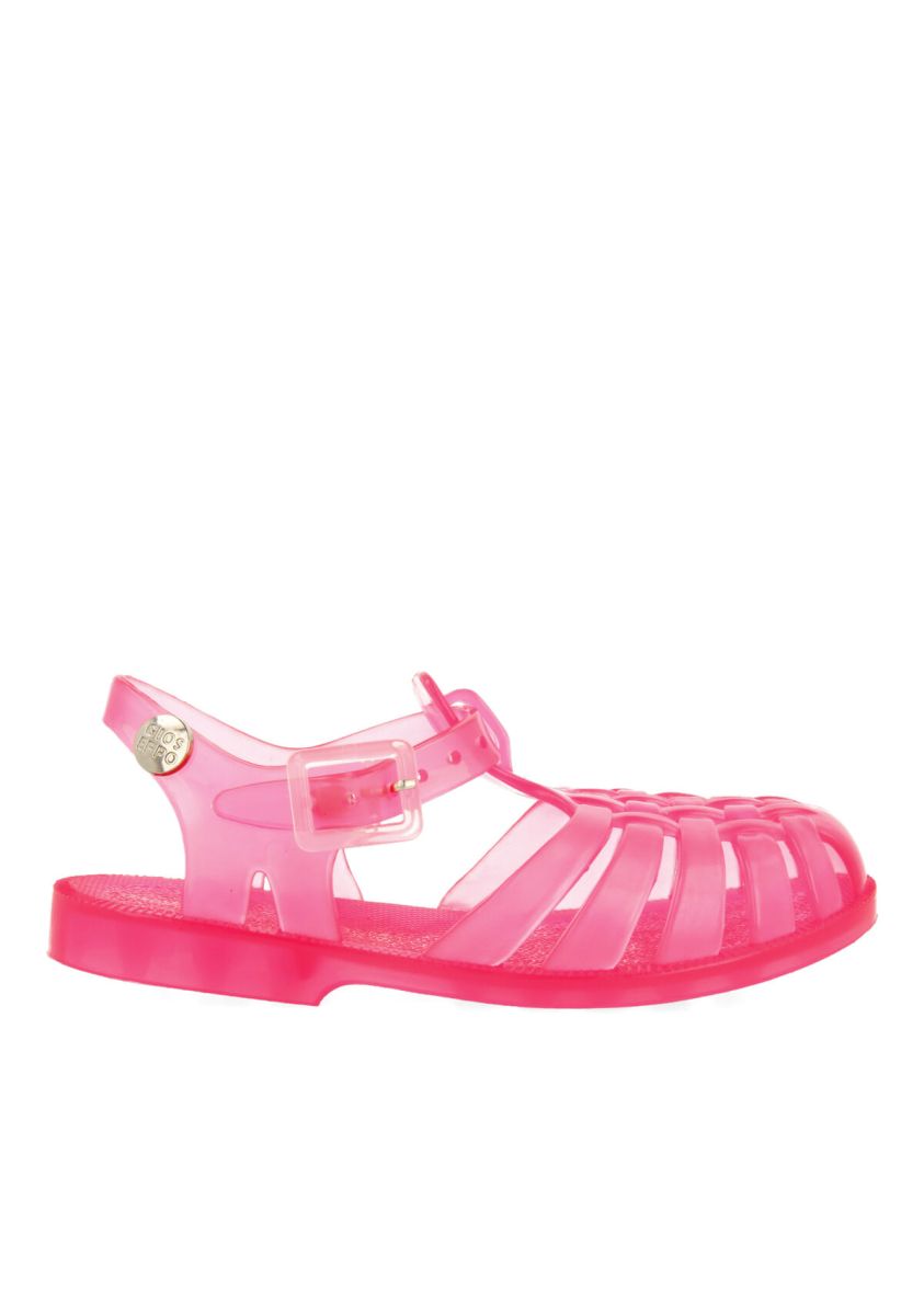 Cangrejeras fucsias estilo retro para niÃ±a pompeu - FUXIA