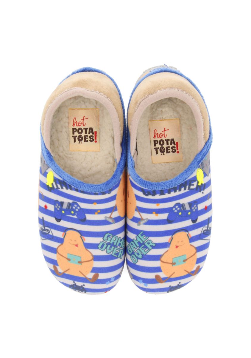 19041-zapatillas-de-estar-por-casa-infantiles-azul-de-rayas-con-estampado-de-patatillas-allerod-azul-1.jpg