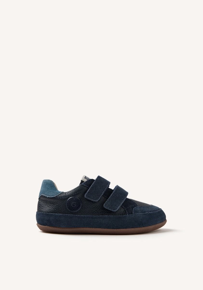 GIOSEPPO BAREFOOT - ZAPATILLAS PIEL ONEKAMA - MARINO