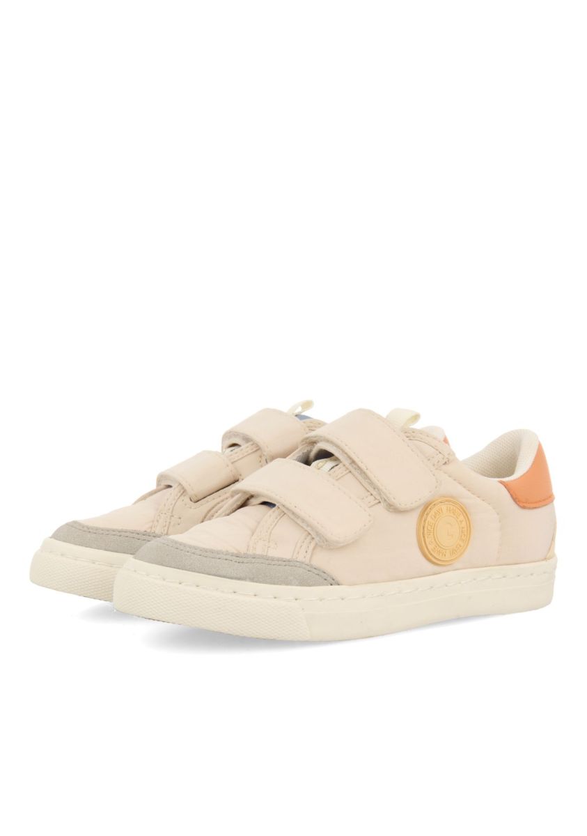 SNEAKERS COLOR BEIGE CON ACENTOS DE COLOR PARA NIÃA Y NIÃO HEPPNER - BEIG