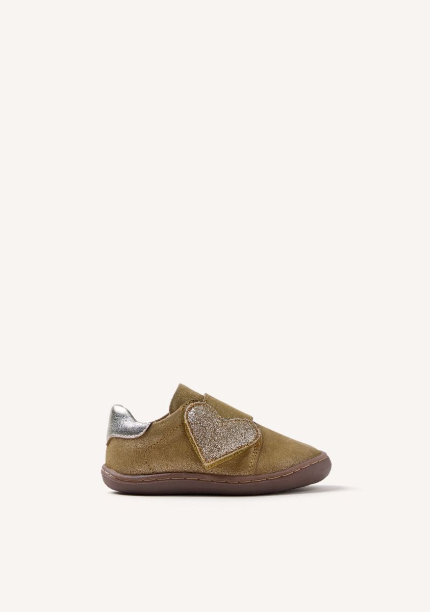 GIOSEPPO BAREFOOT - ZAPATILLAS PIEL SERRAJE BRILLO BEMIDJI - ORO