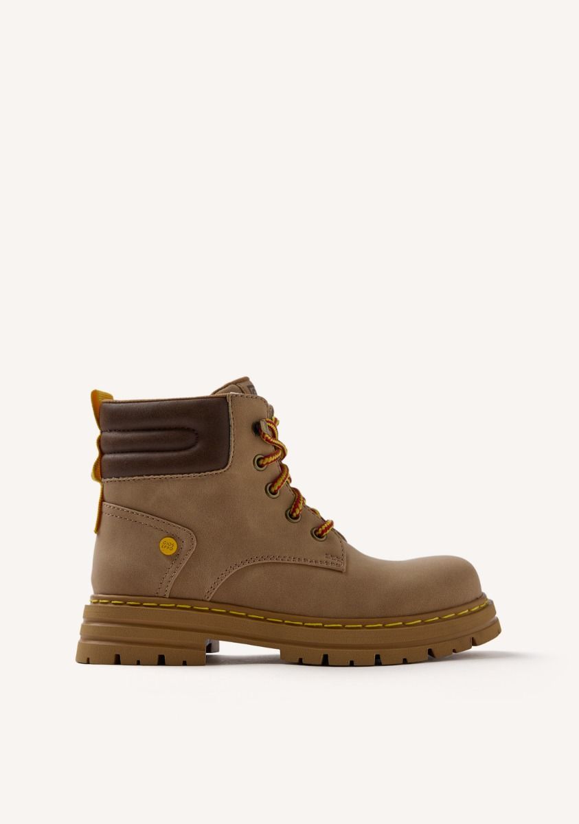 BOTAS ESTILO MONTAÃERO RUXLEY - CAMEL