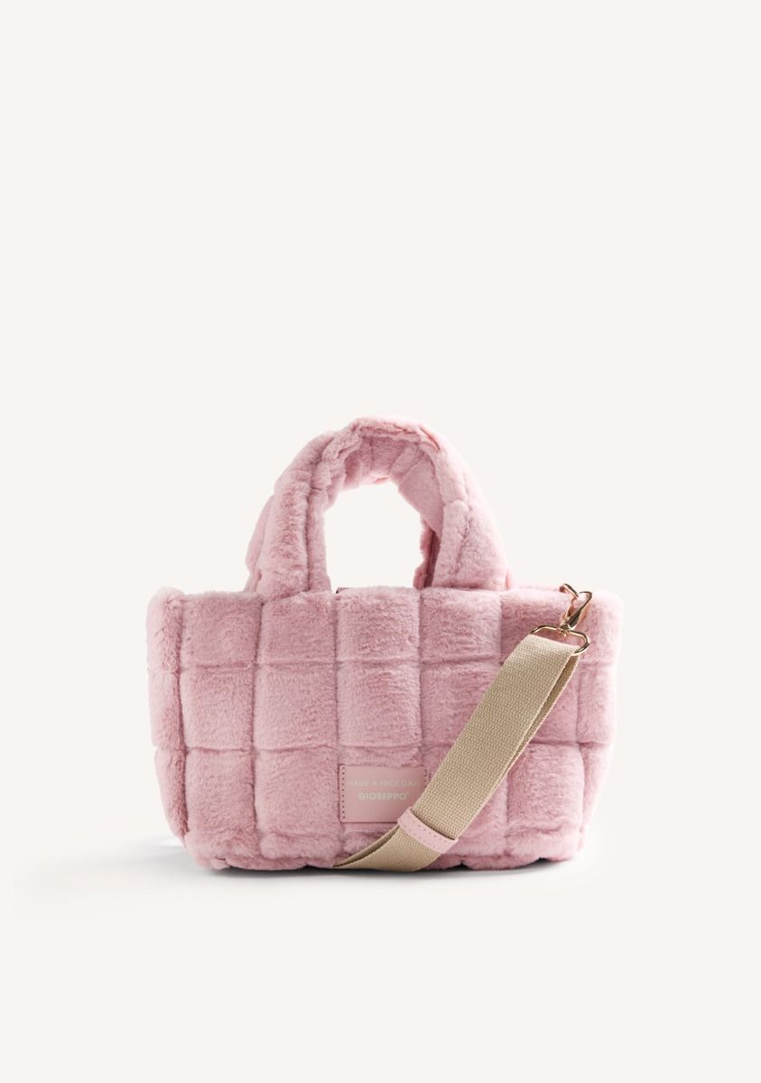BOLSO PELO ARAGO - ROSA
