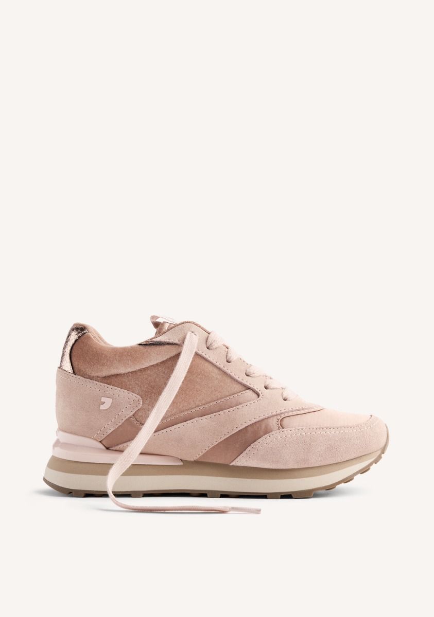 ZAPATILLAS SATINADAS PIEL CUÃA LANDFALL - BEIG