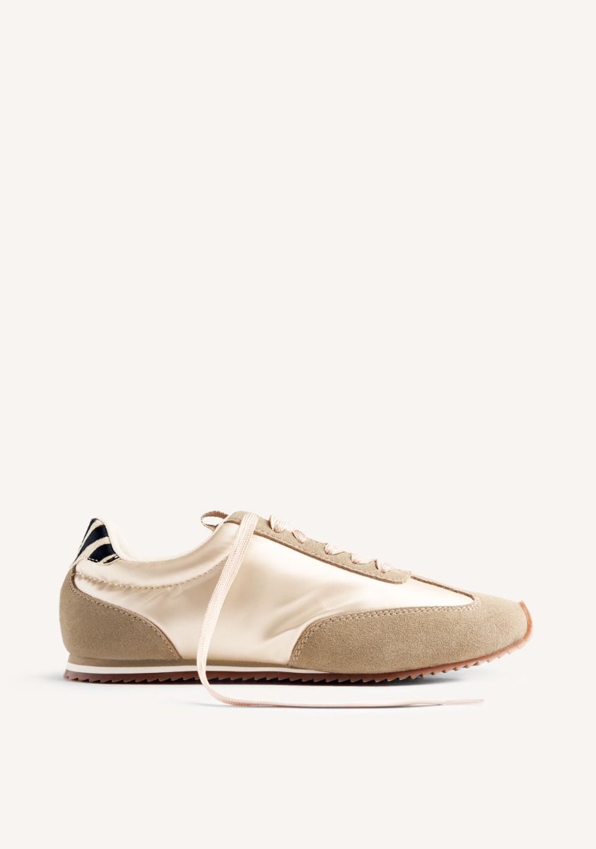 ZAPATILLAS PIEL BRILLO PALISADE - ORO