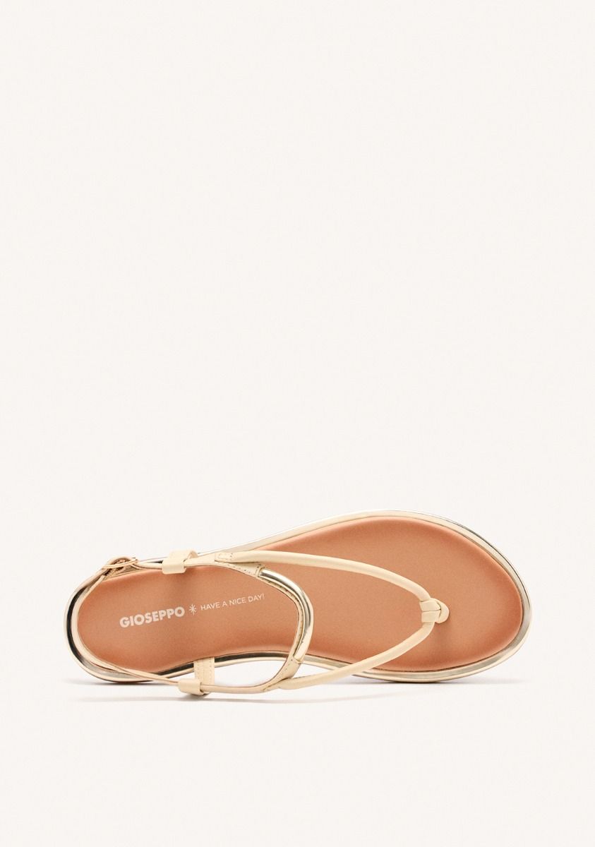 SANDALIAS GRIEGAS PIEL UPTON - OFF-WHITE