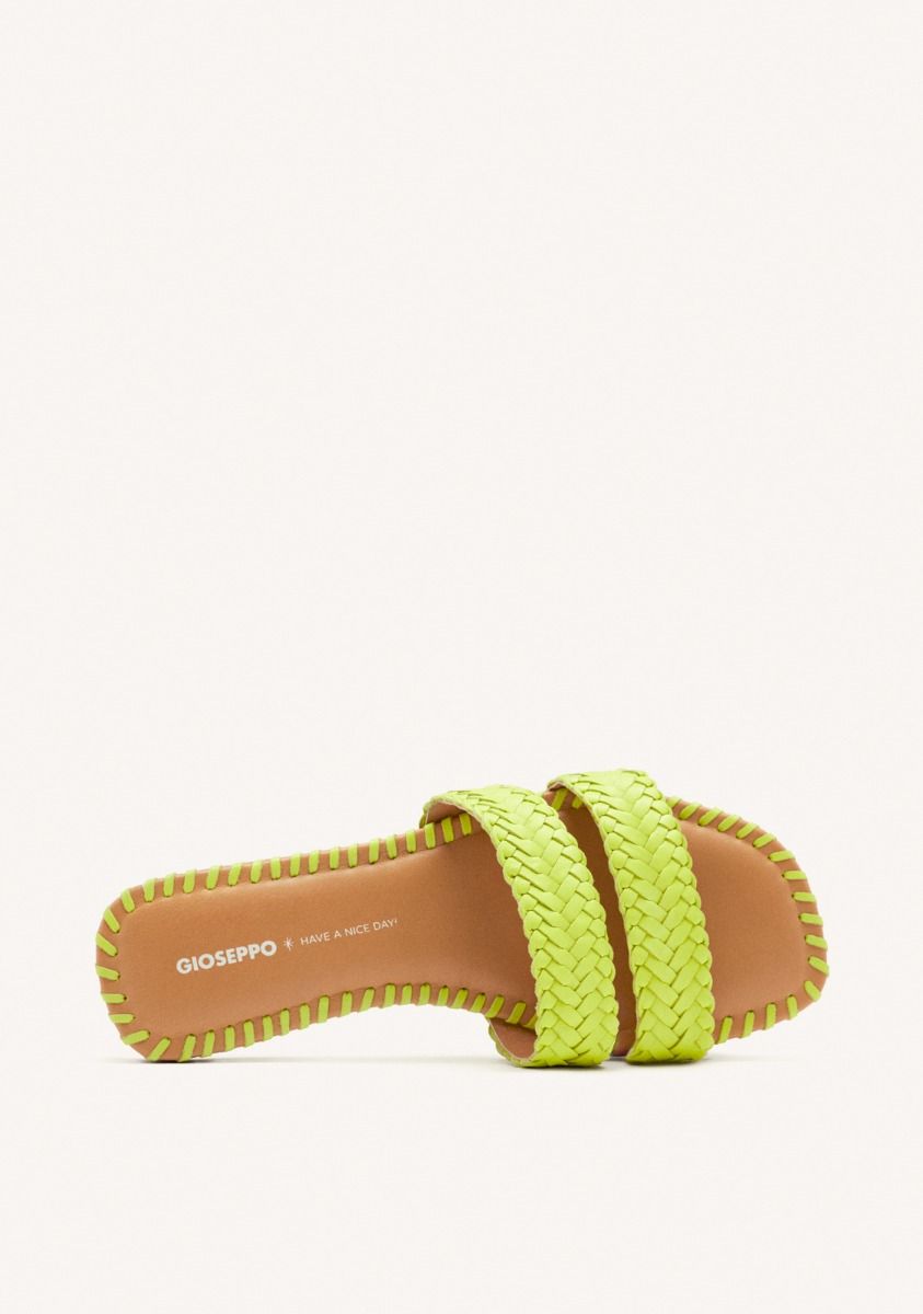SANDALIAS PIEL TRENZADA PERHAM - LIMA