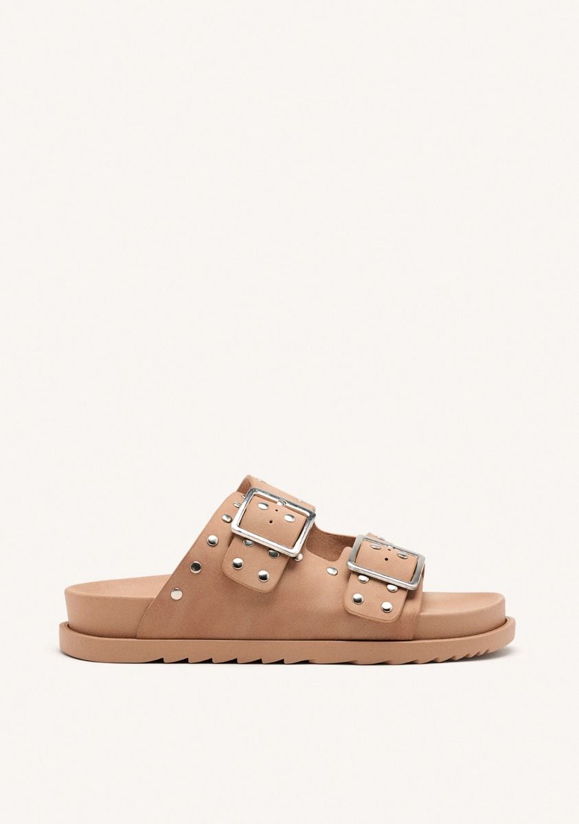 SANDALIAS TACHAS ALBURG - NUDE