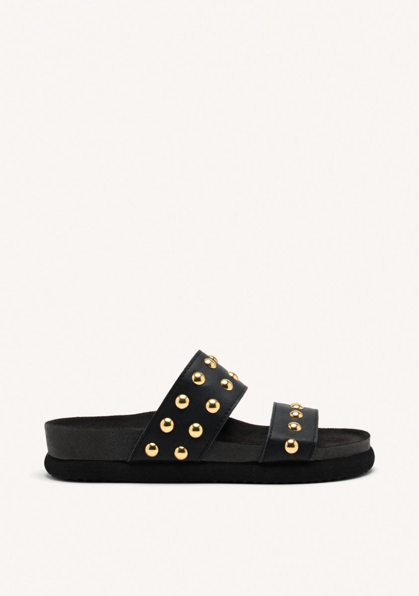 SANDALIAS TACHAS STUBBS - NEGRO
