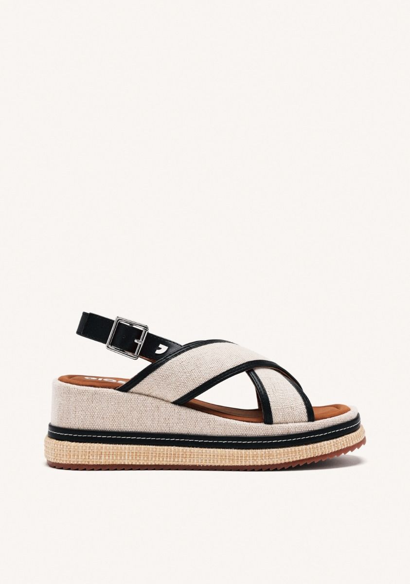 SANDALIAS CUÃA BELLIGAN - NEGRO