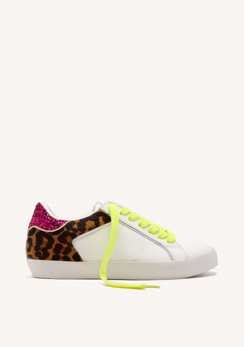 ZAPATILLAS PIEL LEOPARDO CUÃA GILFORD - LEOPARDO