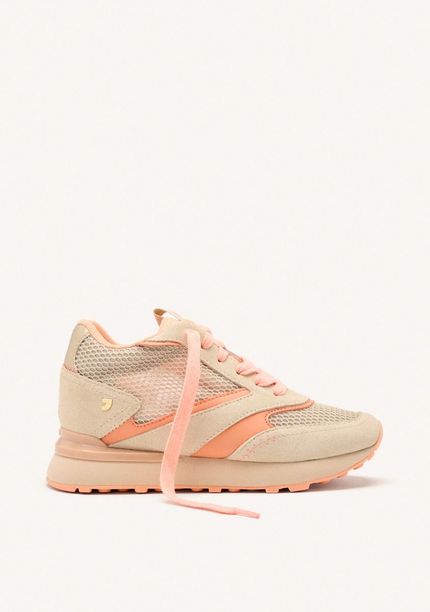ZAPATILLAS PIEL CUÃA LARRABEE - BEIG