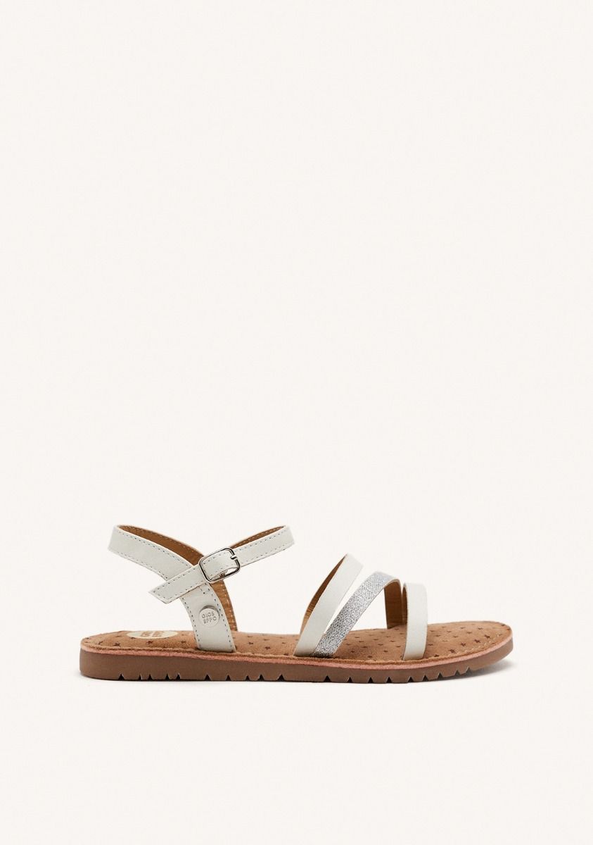 SANDALIAS TIRAS PIEL VERSHIRE - BLANCO